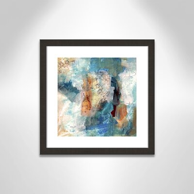 "Painterly Elements II" Framed Print - Image 0