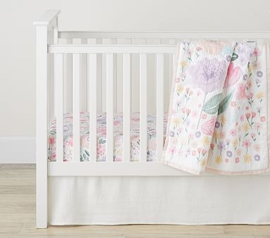 Flora Baby Quilt, Multi - Image 1
