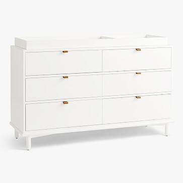 Nash Wide Changing Table, White, WE Kids - Image 2