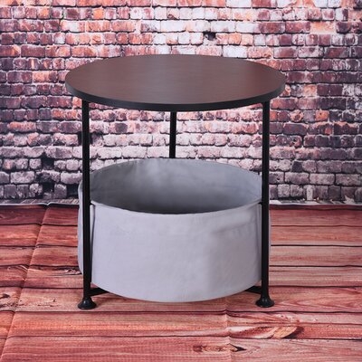 Harees 3 Legs End Table with Storage - Image 0