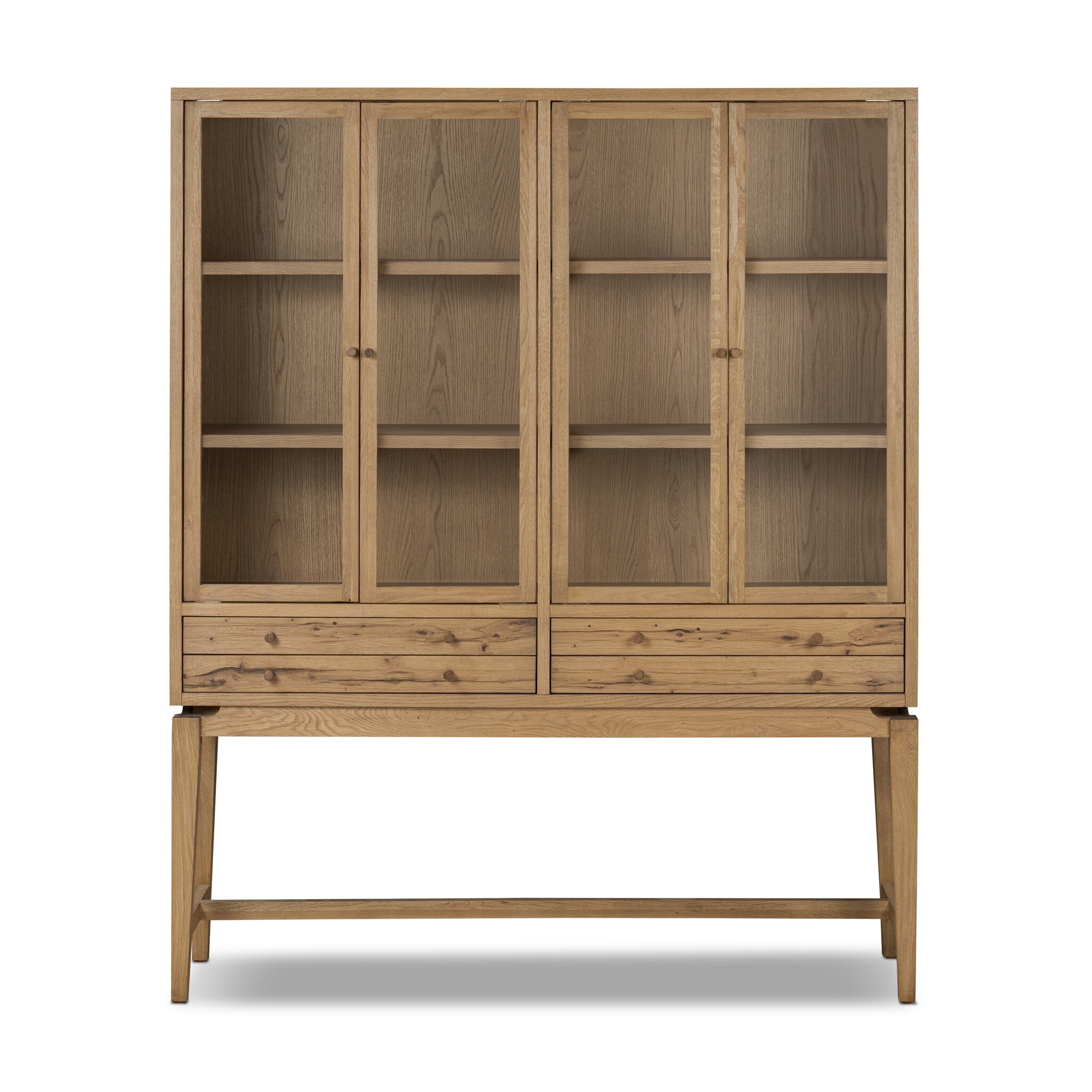 Bergstrom Cabinet - Warm Natural Oak Veneer - Image 0
