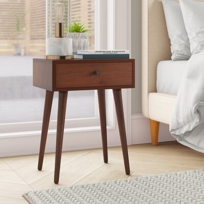 Derren End Table with Storage - Image 1