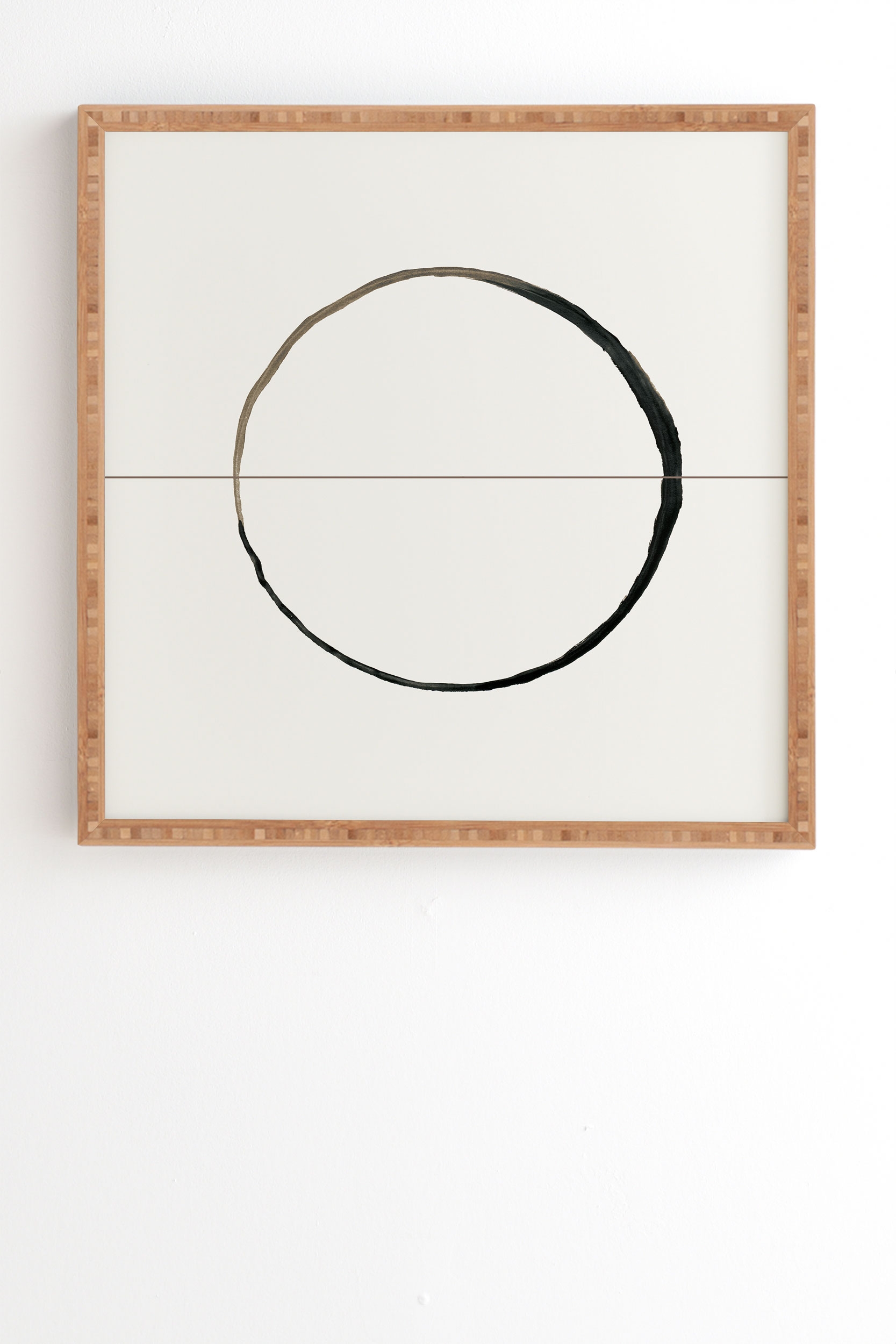 C7 by Georgiana Paraschiv - Framed Wall Art Bamboo 12" x 12" - Image 0