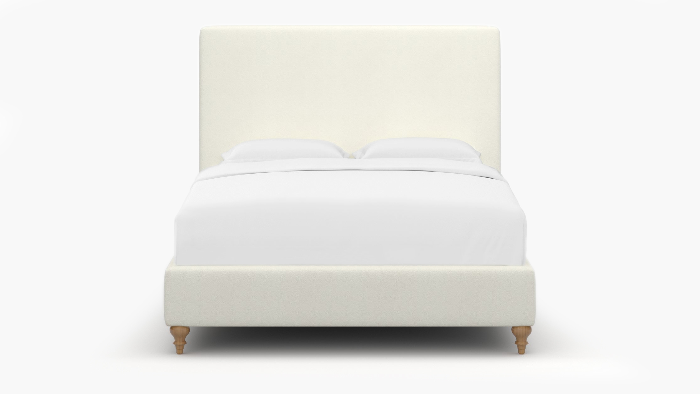 Classic Bed, Sheepskin, Natural Traditional Turned Leg, Twin - Image 0