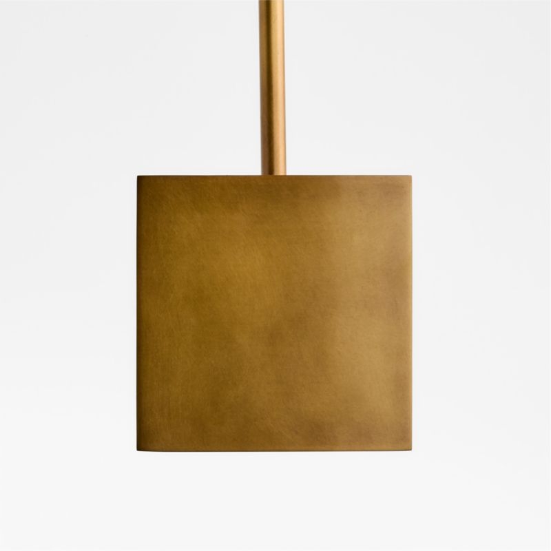 Indy Square Metal Pendant Light by Brigette Romanek - Image 2