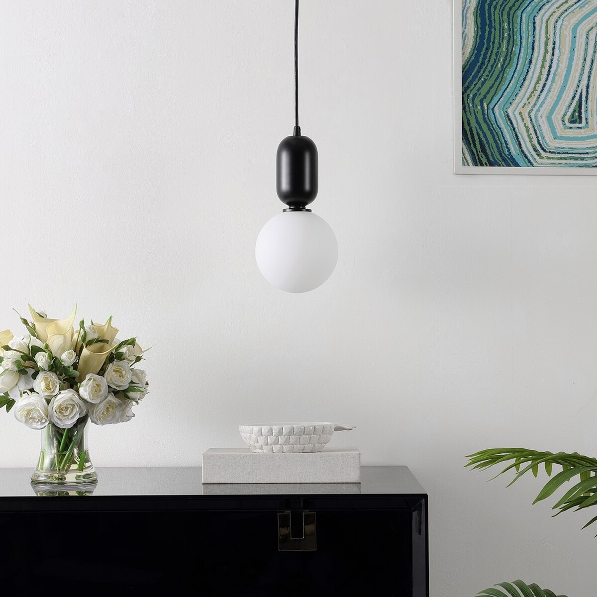 Amagiri 6 Inch Pendant - Assorted - Safavieh - Image 2