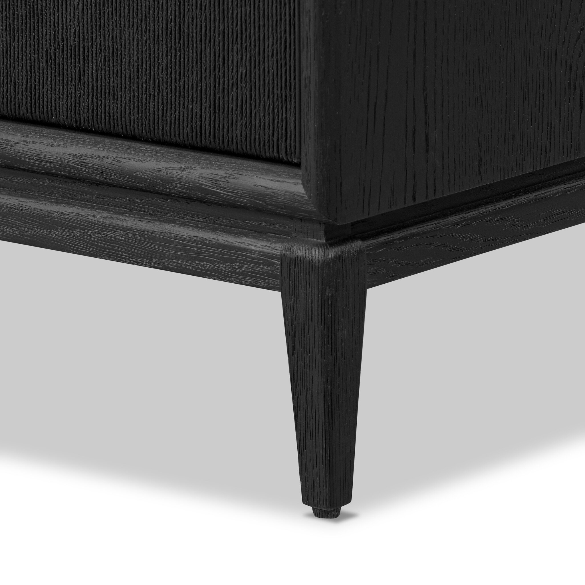 Rosenell 8 Drawer Dresser - Black Paper Cord - Image 12