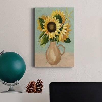 Sunflower Afternoon I Premium Gallery Wrapped Canvas - Ready To Hang 2751785 - Image 0