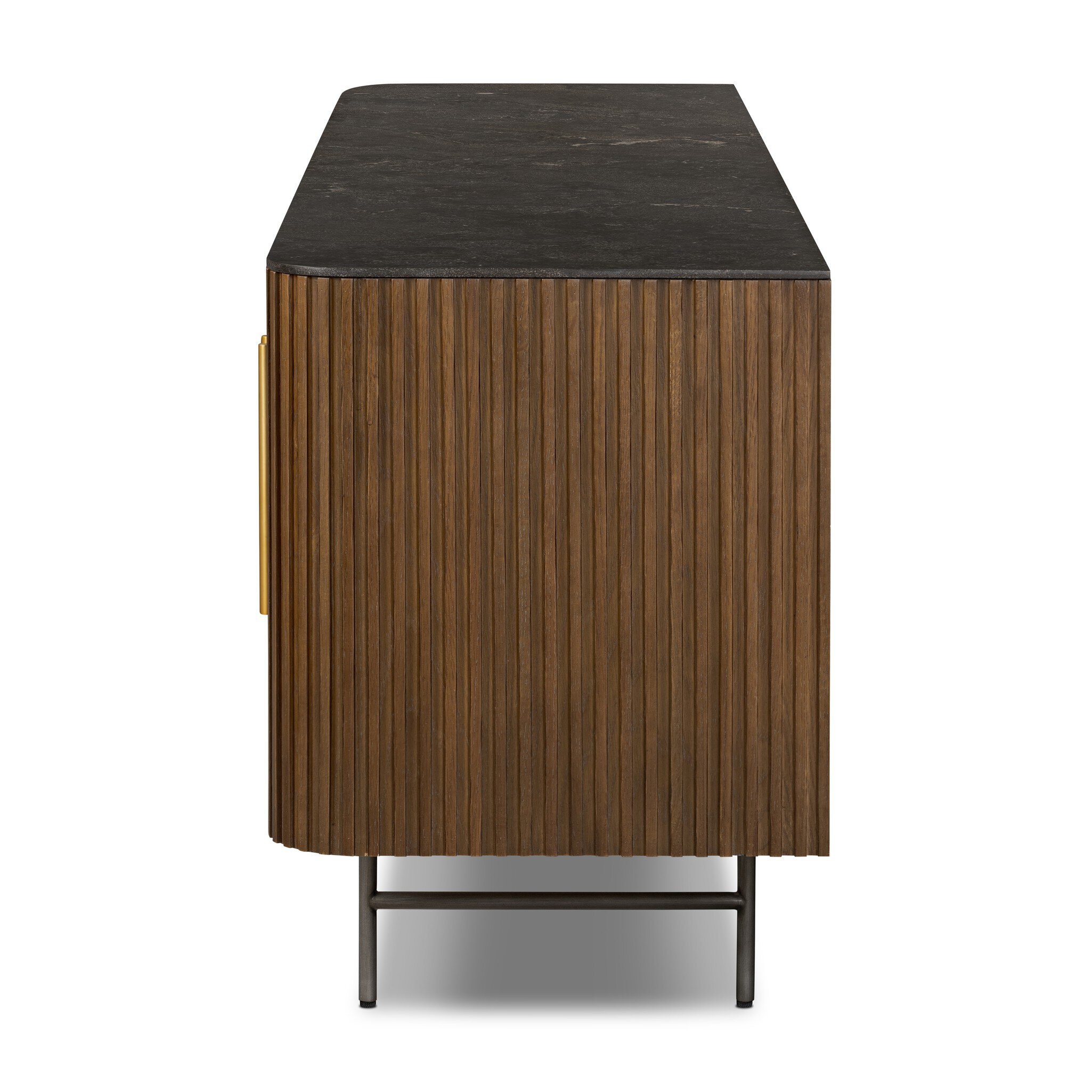 Fletcher Media Console - Terra Brown Oak - Image 2