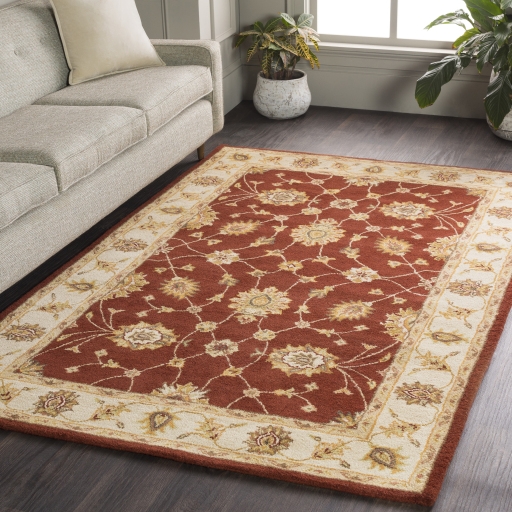 Middleton Red Indoor 9' x 13' Handmade Rug - Image 0