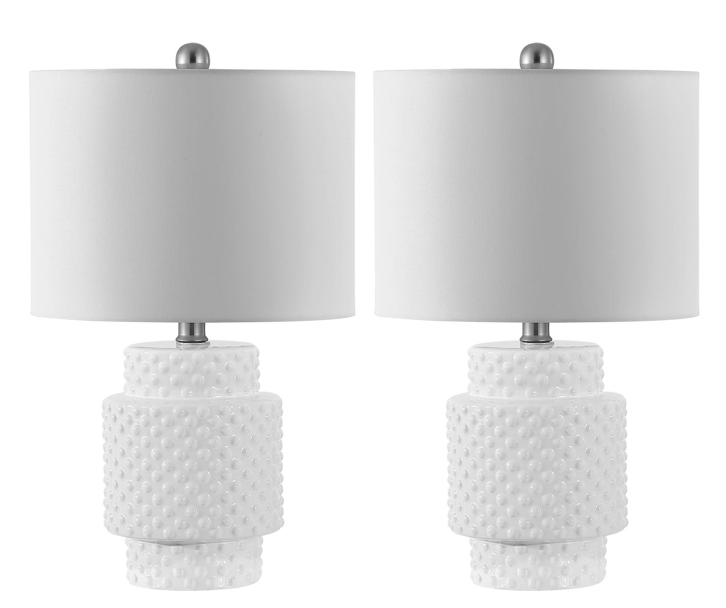 Sonter 21" Table Lamp - White - Safavieh - Image 1
