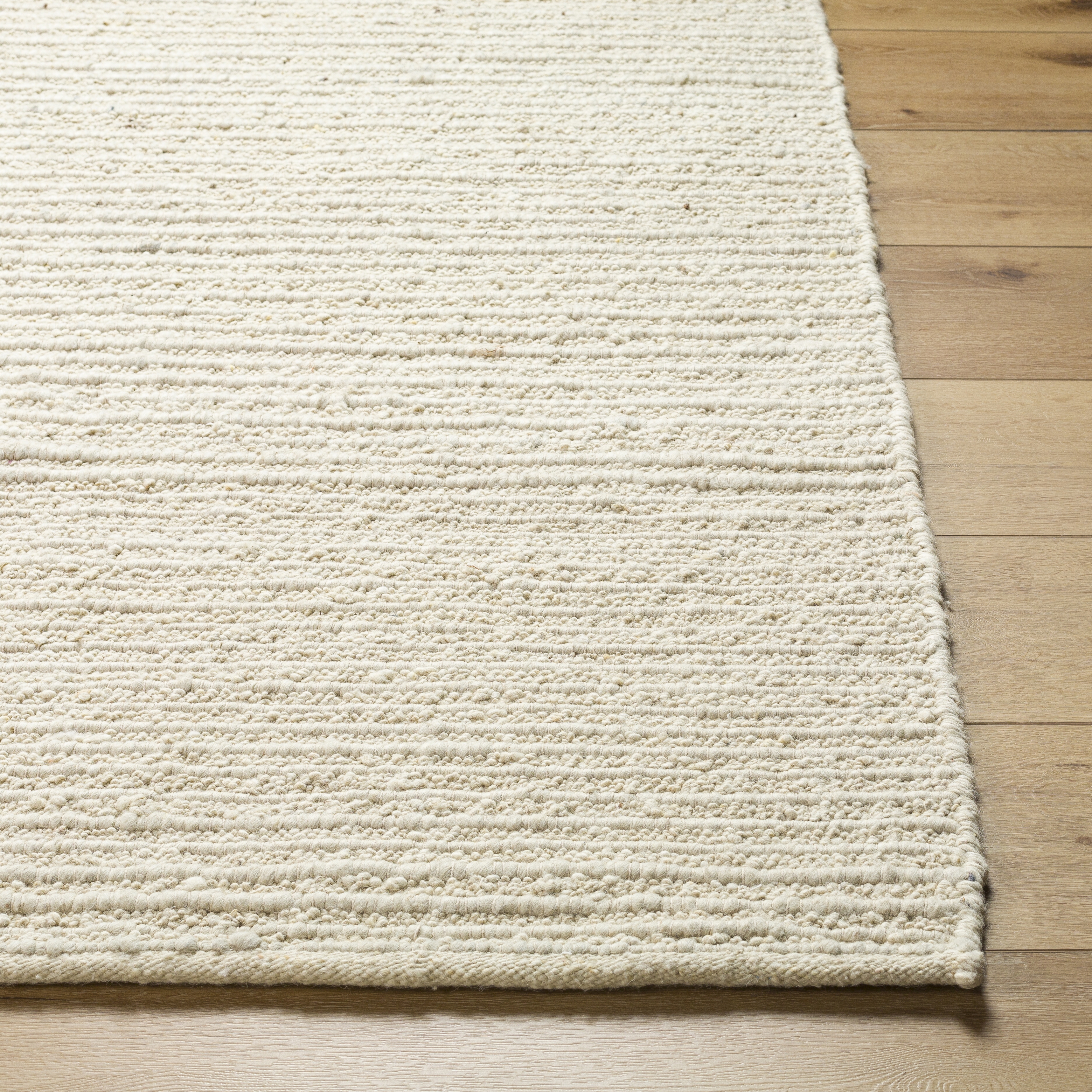 Miramar Beige Indoor 5' x 7'6" Handmade Rug - Image 2