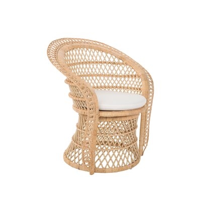 Cross Back Barrel Chair - Image 0