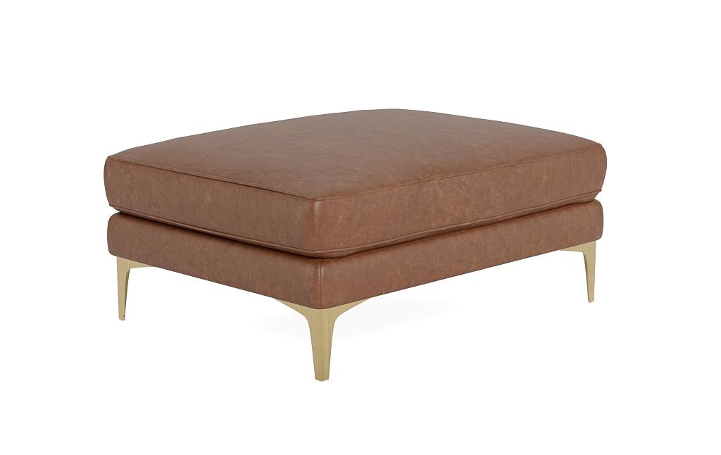 Caitlin Leather Ottoman by The EverygirlÃ?Â® - Image 1