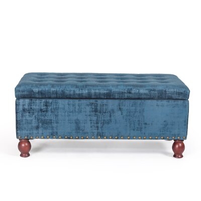 Bally Upholstered Flip Top Storage Bench - Image 0