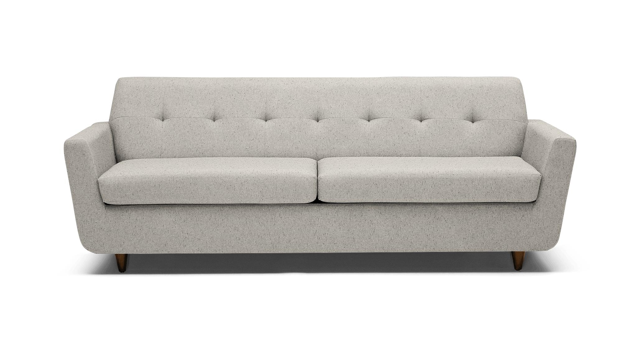 Gray Hughes Mid Century Modern Sleeper Sofa - Bloke Cotton - Mocha - Image 0