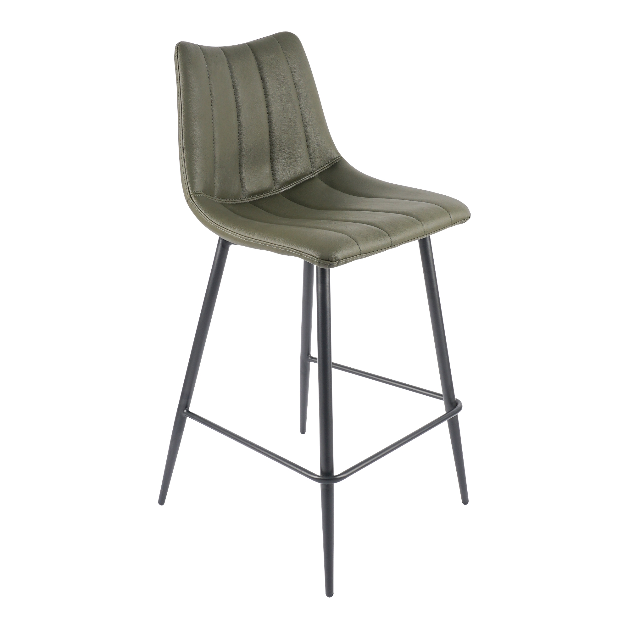 Alibi Counter Stool Dark Green - Set Of Two - Image 1