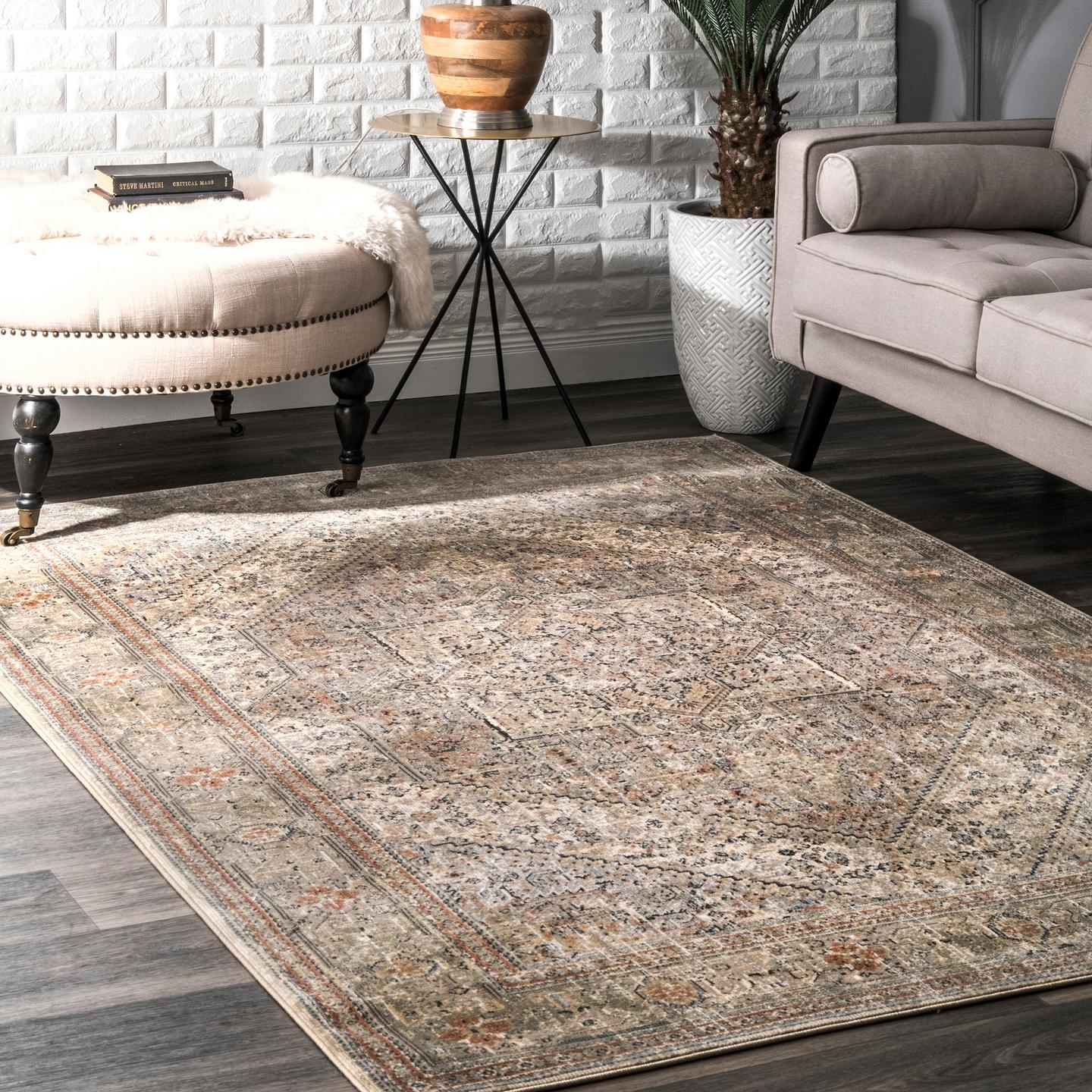 Traditional Carol Medallion Area Rug - Image 0