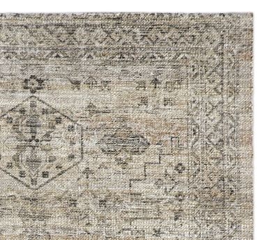 Lorre Handwoven Jute Chenille Rug, 2.5 x 9', Cool Multi - Image 1