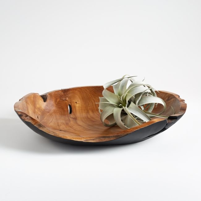 Hallen Reclaimed Wood Centerpiece Bowl - Image 3