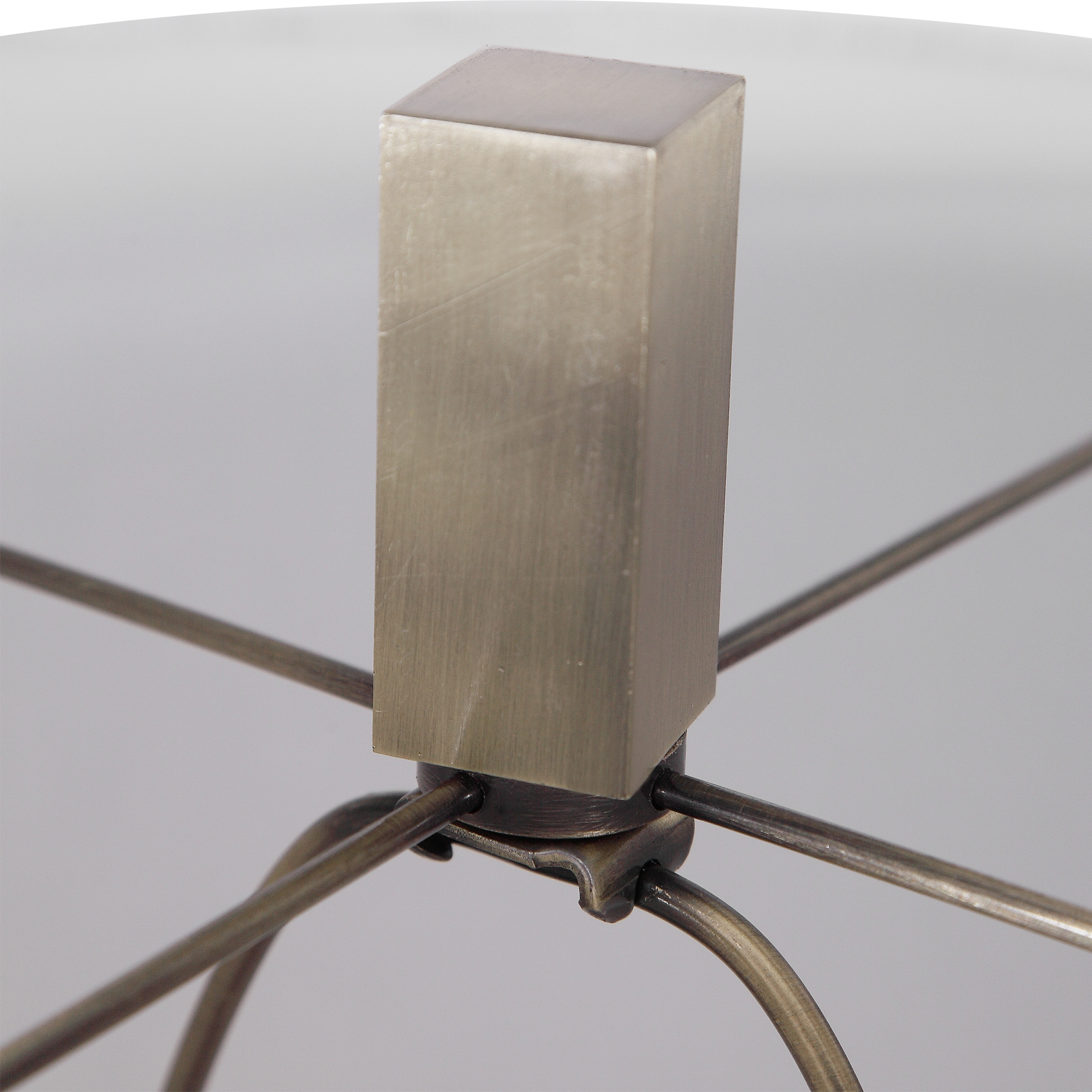 Zade Warm Gray Table Lamp - Image 1