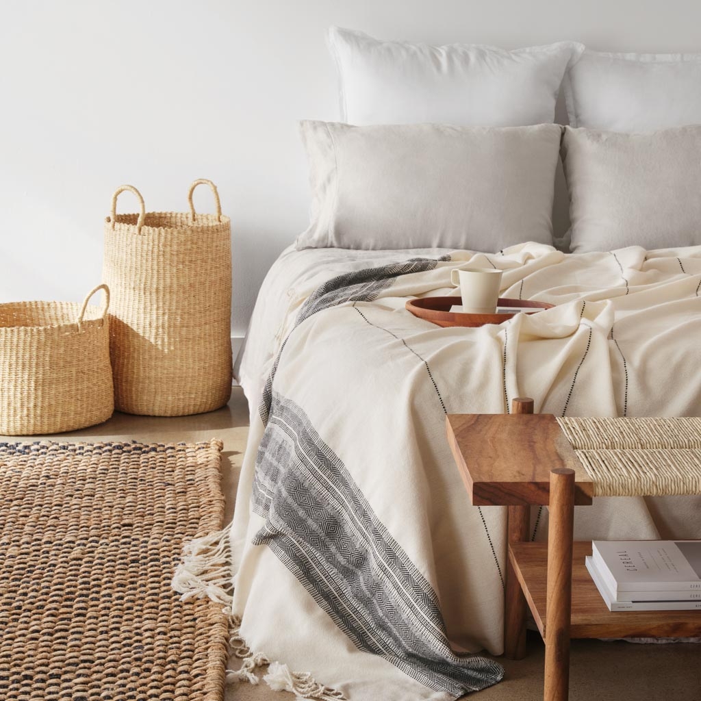 The Citizenry La Brisa Alpaca Throw | Cream - Image 3