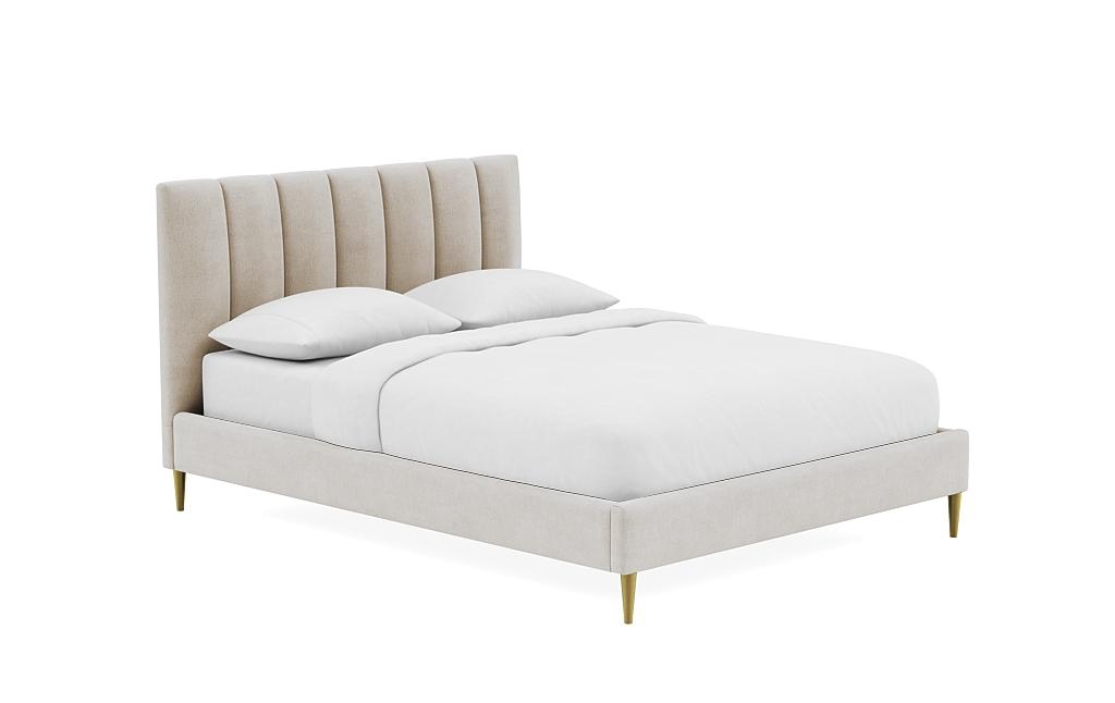Lowen Upholstered Bed with Tufting Option - Image 1