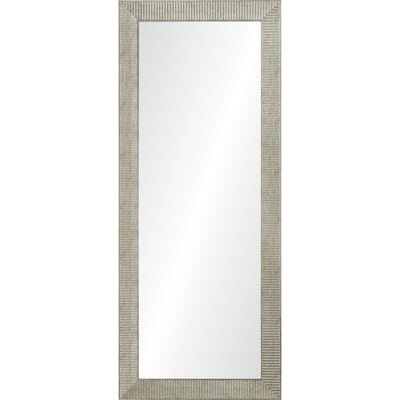 Aishpreet Rectangular Antique Silver Full Length Wall Mirror - Image 0