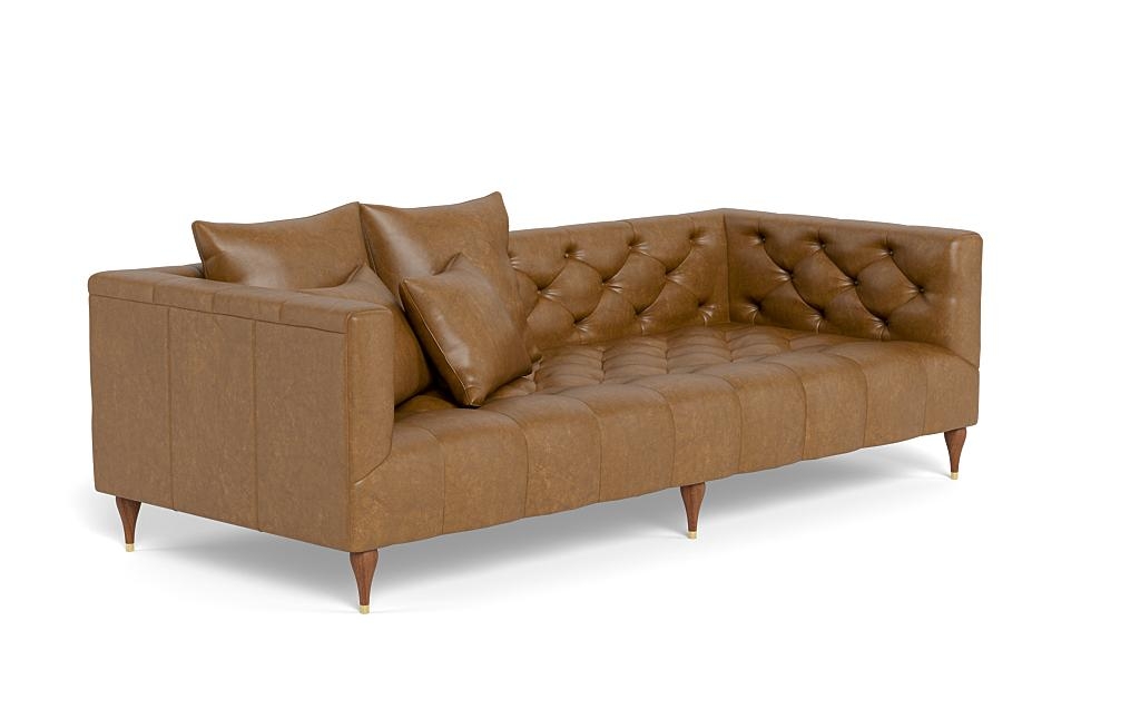 Ms. Chesterfield Leather Sofa by Apartment Therapy - Image 1
