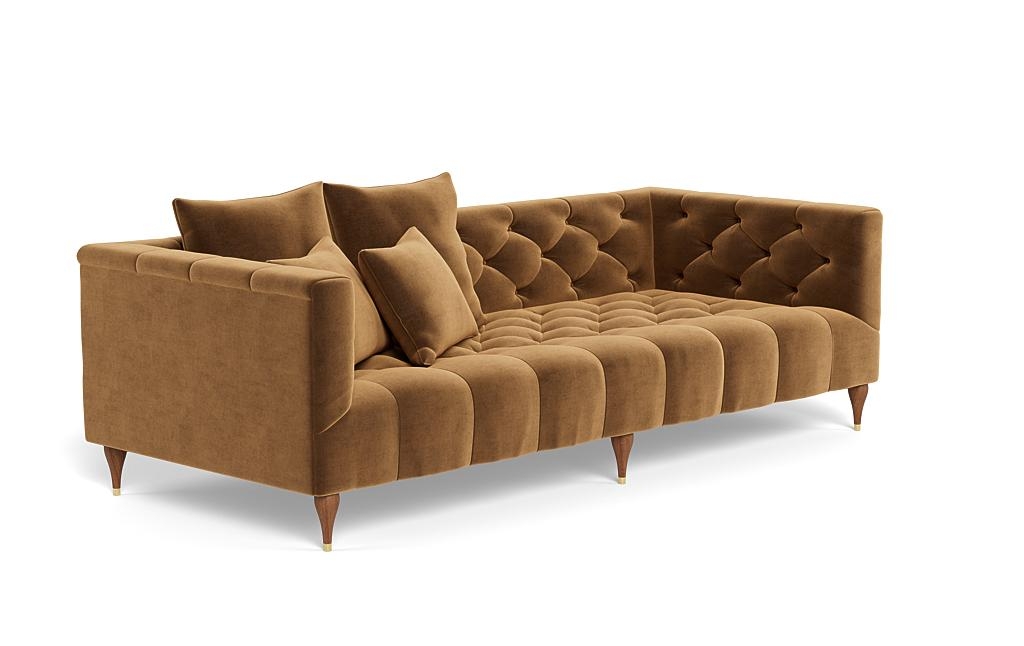 Ms. Chesterfield Fabric Sofa by Apartment Therapy - Image 1