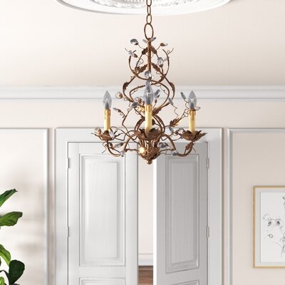 Cassell 3-Light Candle Style Classic / Traditional Chandelier - Image 0