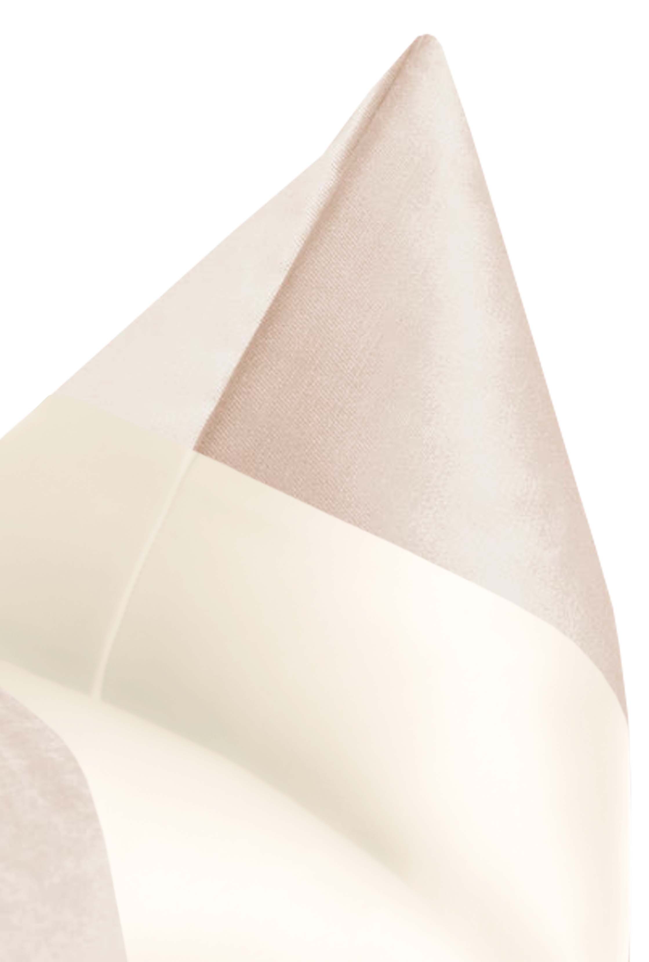 PANEL COLORBLOCK :: FAUX SILK VELVET // CAMEO + ALABASTER SILK - 20" X 30" QUEEN SHAM - Image 2