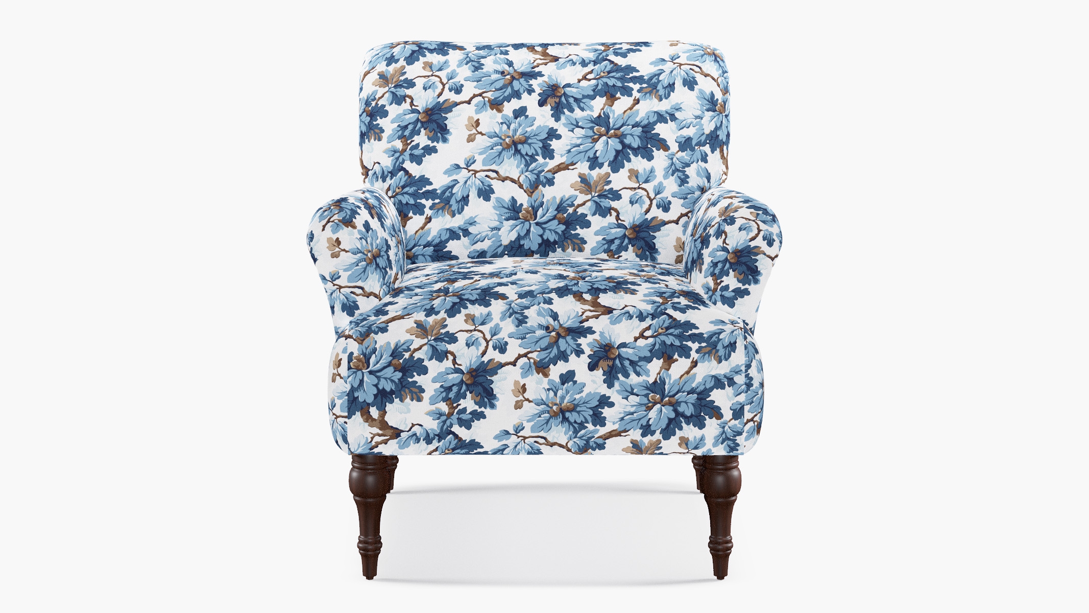 Traditional Accent Chair, Delft Woodland - Image 0