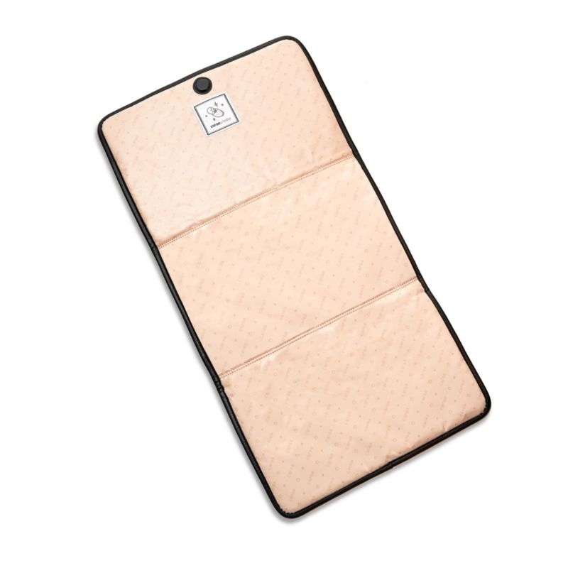 Caraa Black Nylon Baby Diaper Changing Pad - Image 1