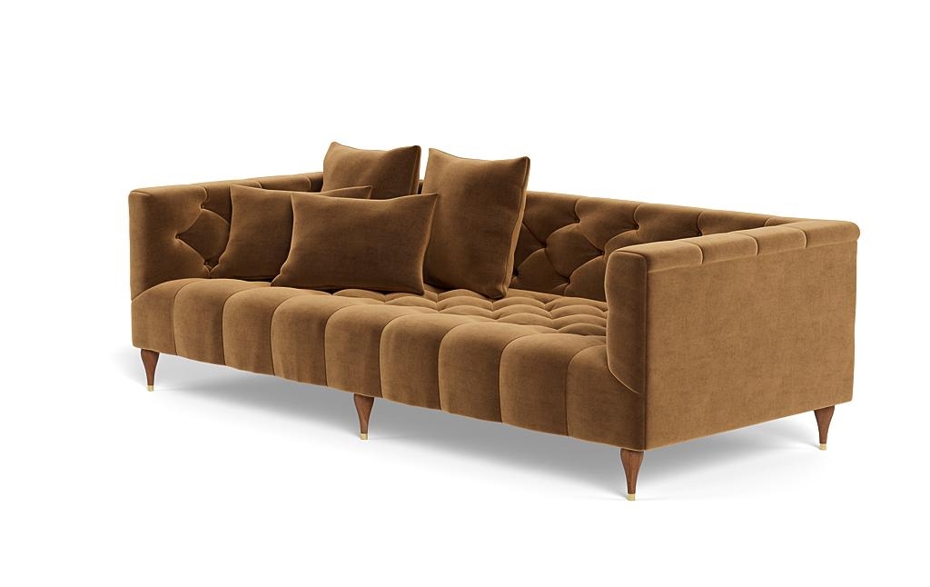 Ms. Chesterfield Fabric Sofa by Apartment Therapy - Image 2