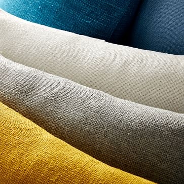 Silk Handloomed Pillow Cover, 20"x20", Blue Bird - Image 1