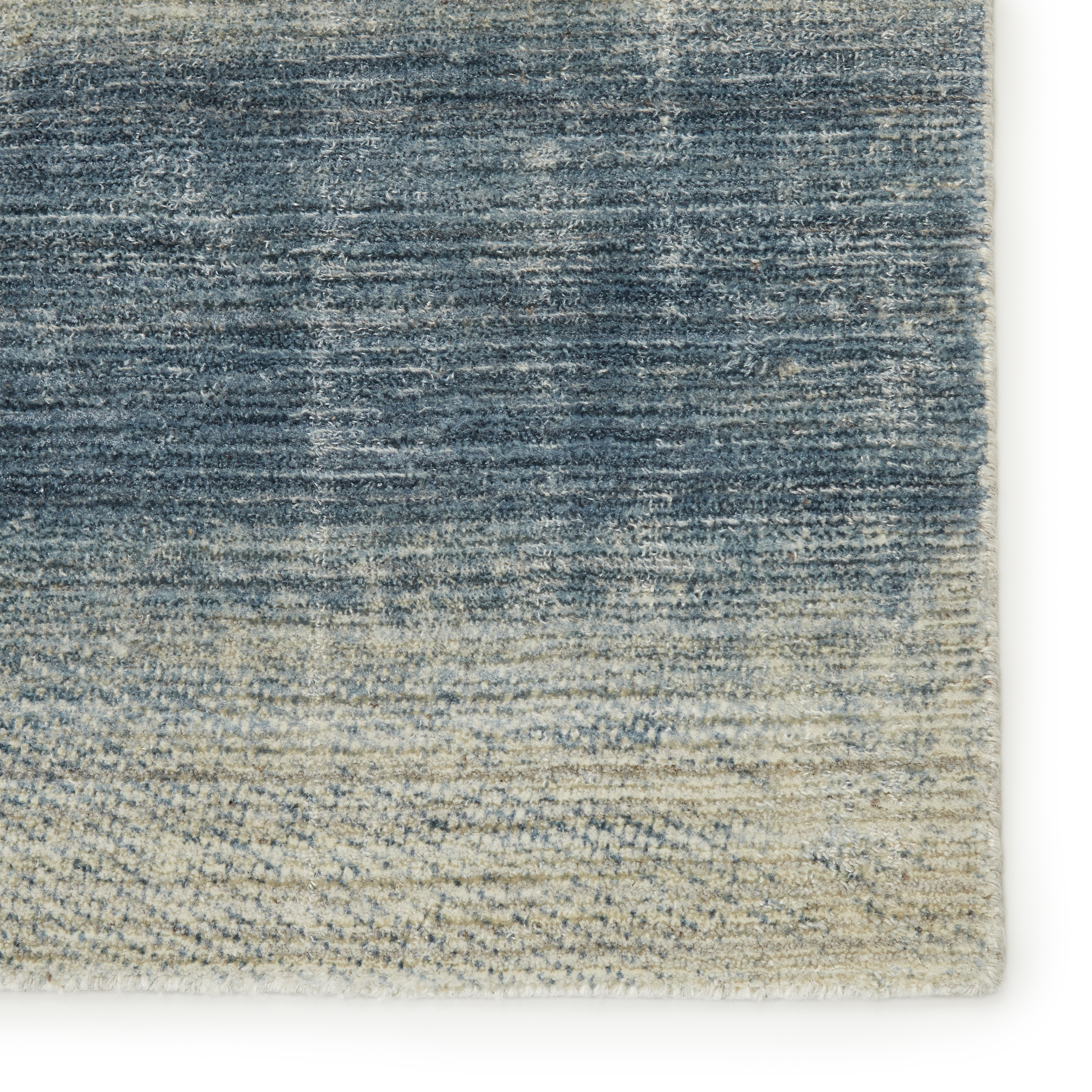 Barclay Butera by Bayshores Handmade Ombre Blue/ Beige Area Rug  (6'X9') - Image 3