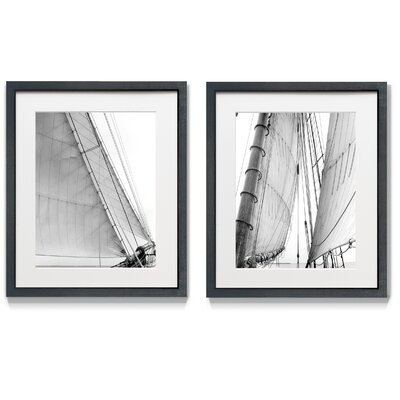 Under Sail I - 2 Piece Picture Frame Photograph Print Set on Paper - Image 0