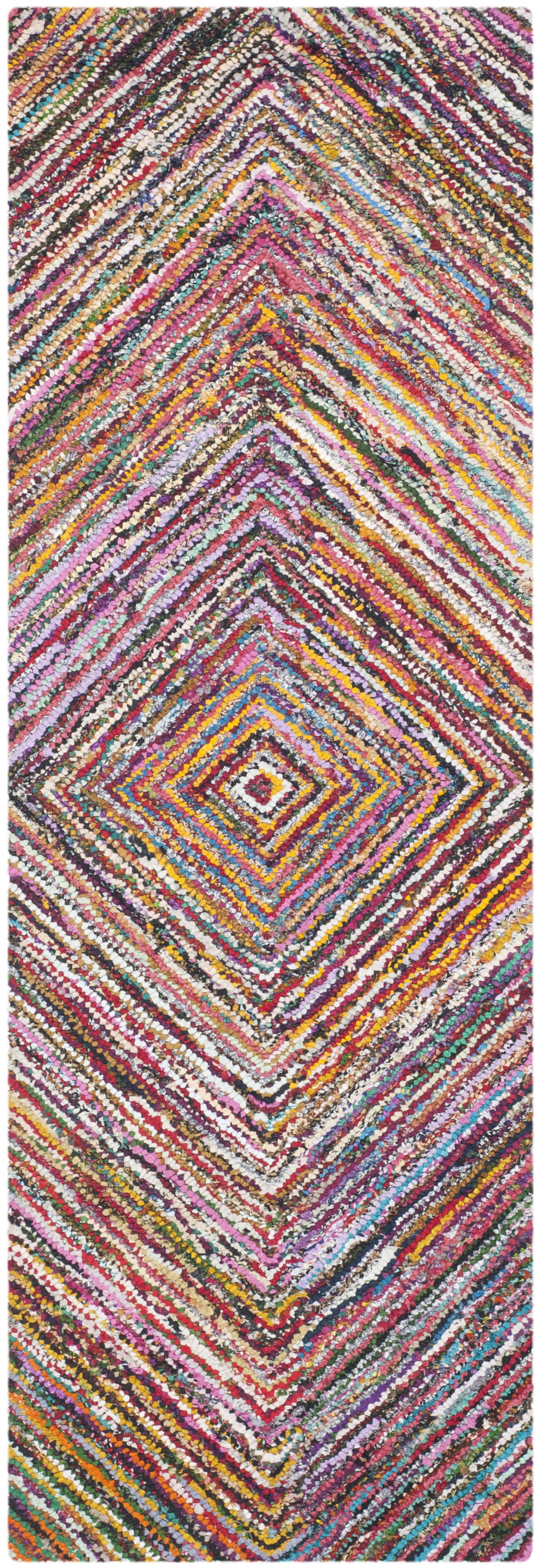 Arlo Home Hand Tufted Area Rug, NAN513A, Multi,  2' 3" X 7' - Image 0