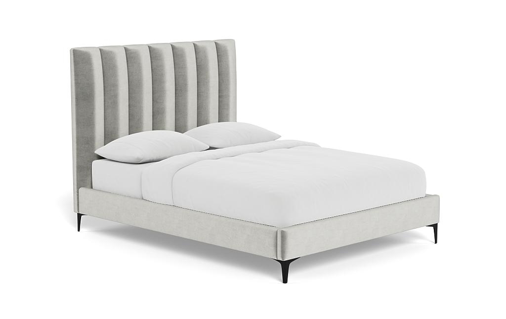Lowen Upholstered Bed with Tufting Option - Image 1