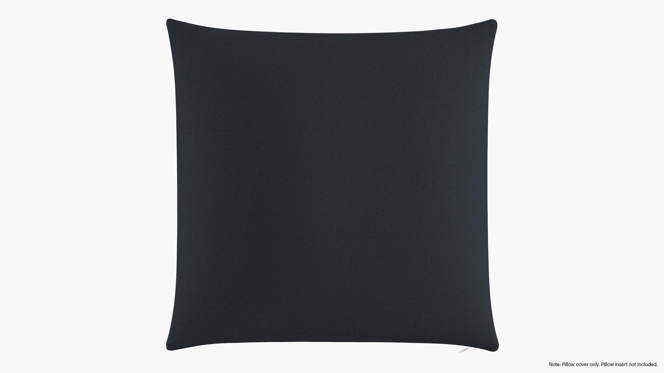 Throw Pillow Cover 26", Navy Everyday Linen, 26" x 26" - Image 0