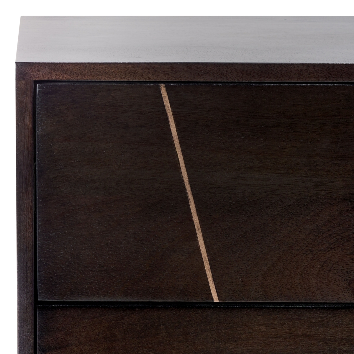 Marigold 6 Drawer Dresser - Black/Gold - Image 3