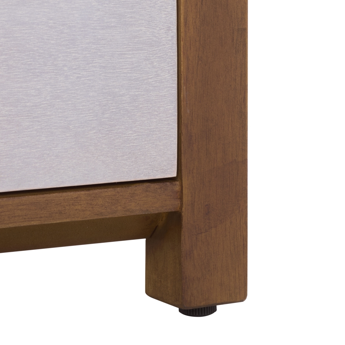 Ernest 2 Drawer 1 Shelf Chest - Natural / White Washed - Image 3