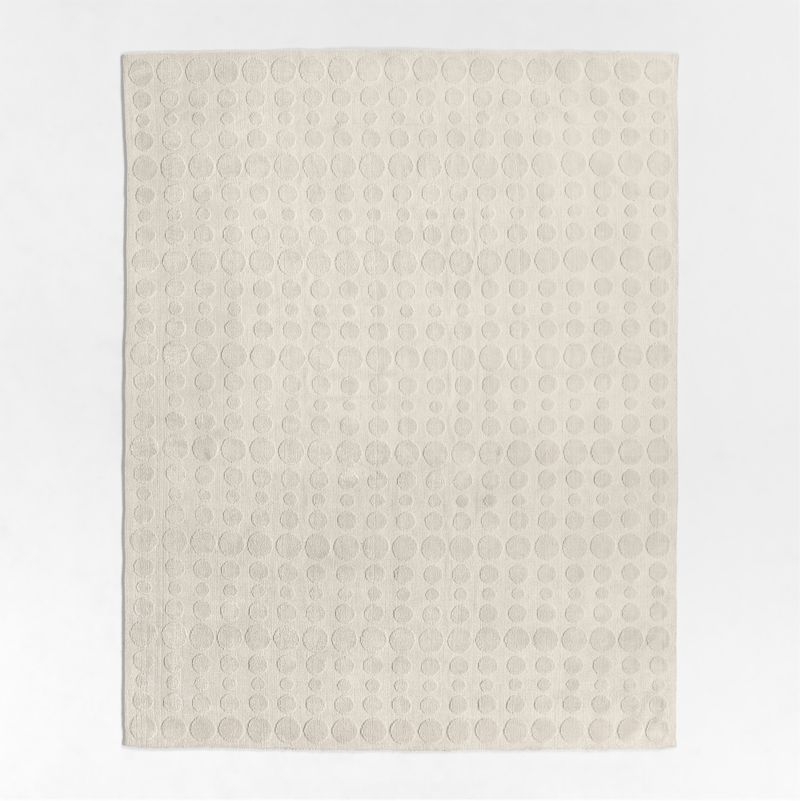 Geo Dotty Ivory Performance Kids Area Rug 5'x8' - Image 3