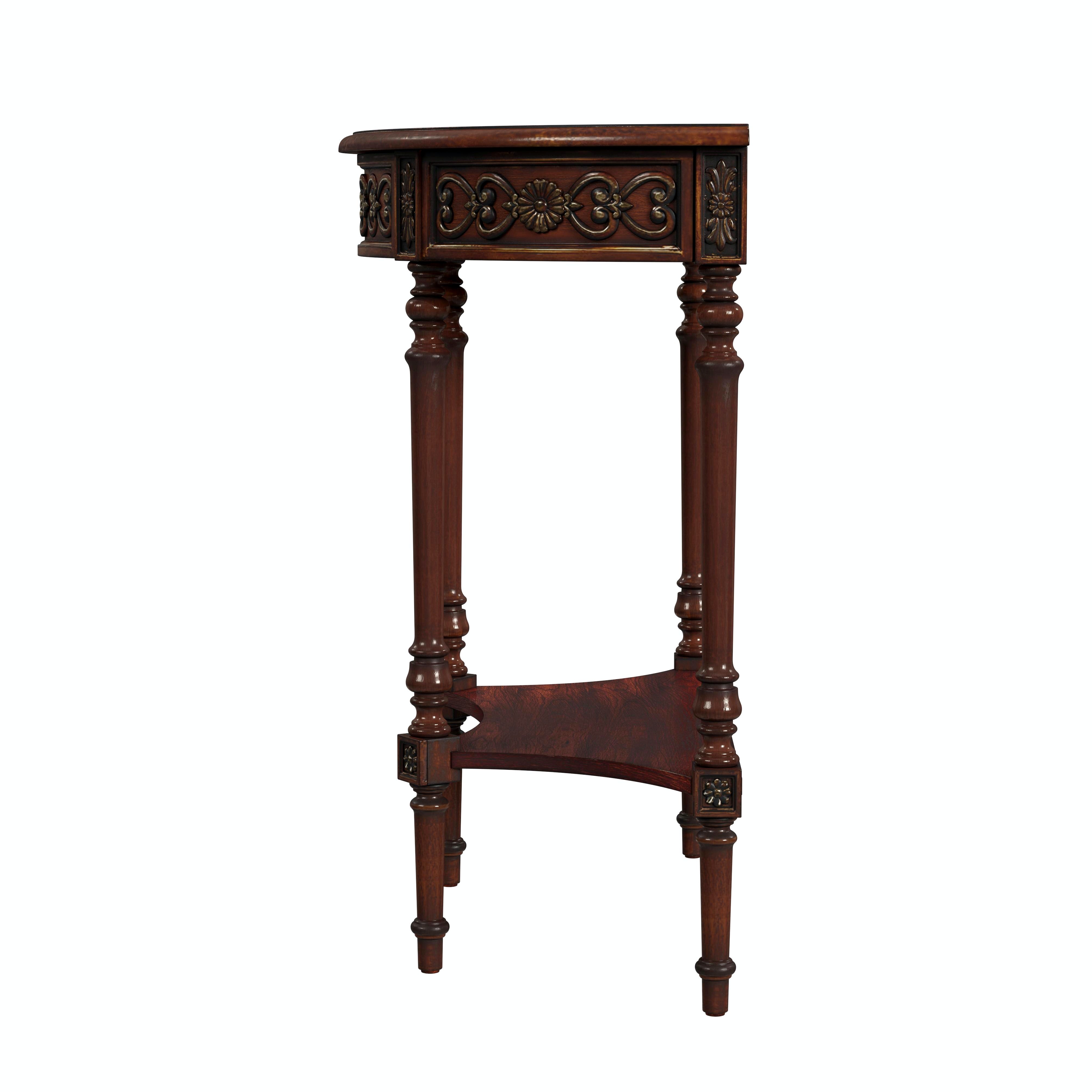 Danelle Cherry Console Table - Image 2