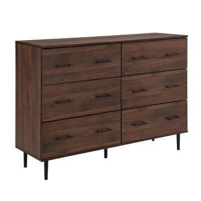 Luisa 52" Wide 6 Drawer Sideboard - Image 0