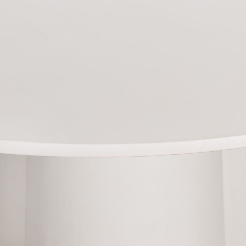 Davenport 60" Round White Dining Table - Image 4