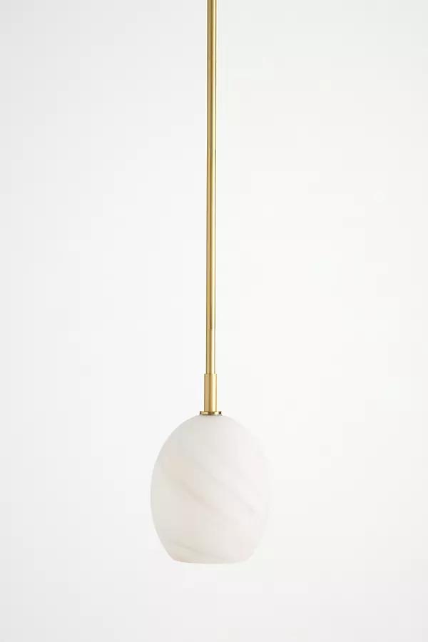 Artemis Alabaster Single Pendant - Image 0