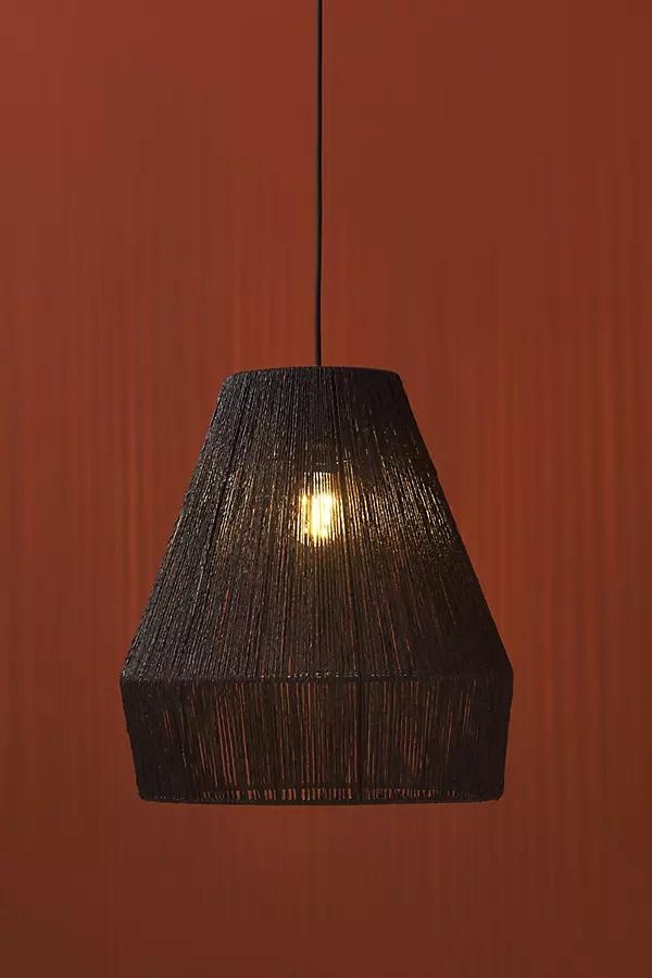 Bungalow Pendant By Anthropologie in Black - Image 0