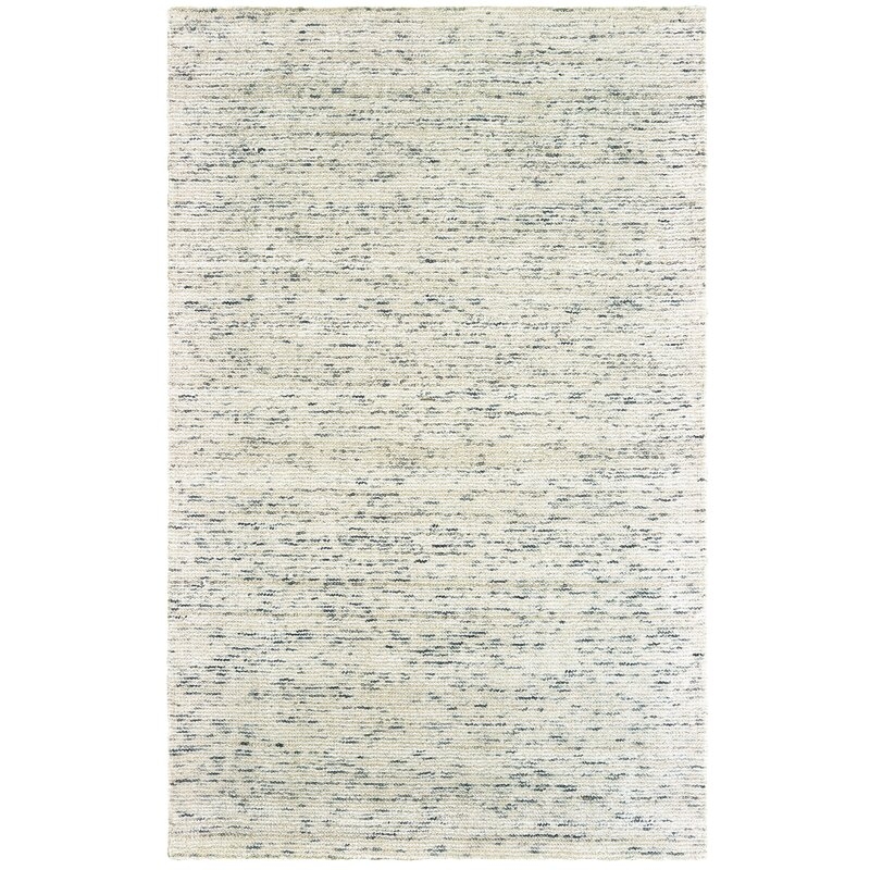 Tommy Bahama Home Lucent Handmade Tufted Wool Ivory/Stone Area Rug - Image 0